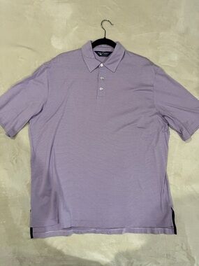 PGA TOUR Men’s Lavender Performance Polo